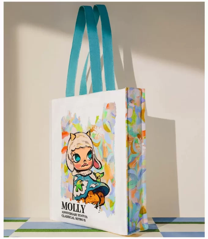 MOLLY Anniversary Figures Classical Retro 2 Series – plátěná taška