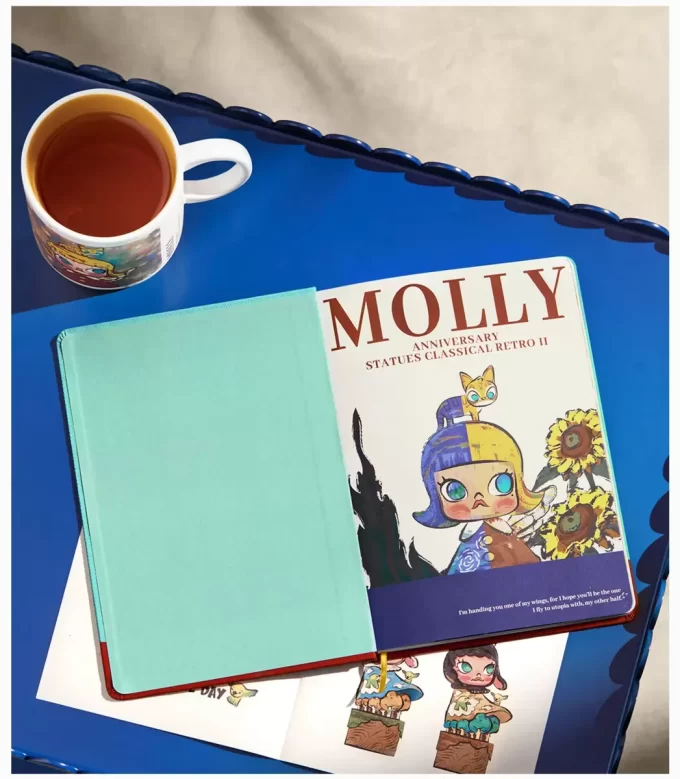 MOLLY Anniversary Figures Classical Retro 2 Series – Zápisník