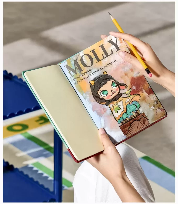 MOLLY Anniversary Figures Classical Retro 2 Series – Zápisník