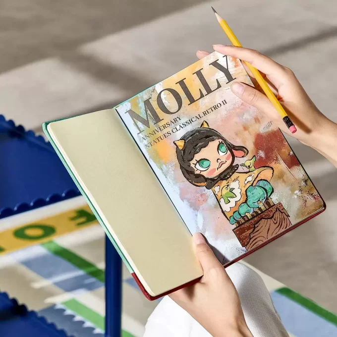 MOLLY Anniversary Figures Classical Retro 2 Series – Zápisník