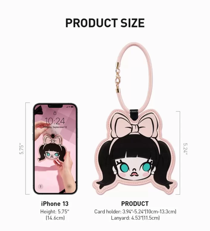 MOLLY Daily Look Series – Pouzdro na karty s přívěskem a roletou MOLLY Daily Look Series – Pouzdro na karty s přívěskem a roletou