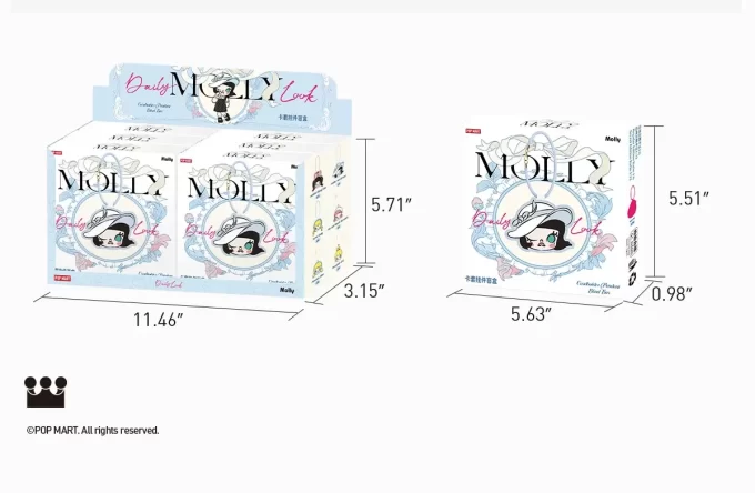 MOLLY Daily Look Series – Pouzdro na karty s přívěskem a roletou MOLLY Daily Look Series – Pouzdro na karty s přívěskem a roletou