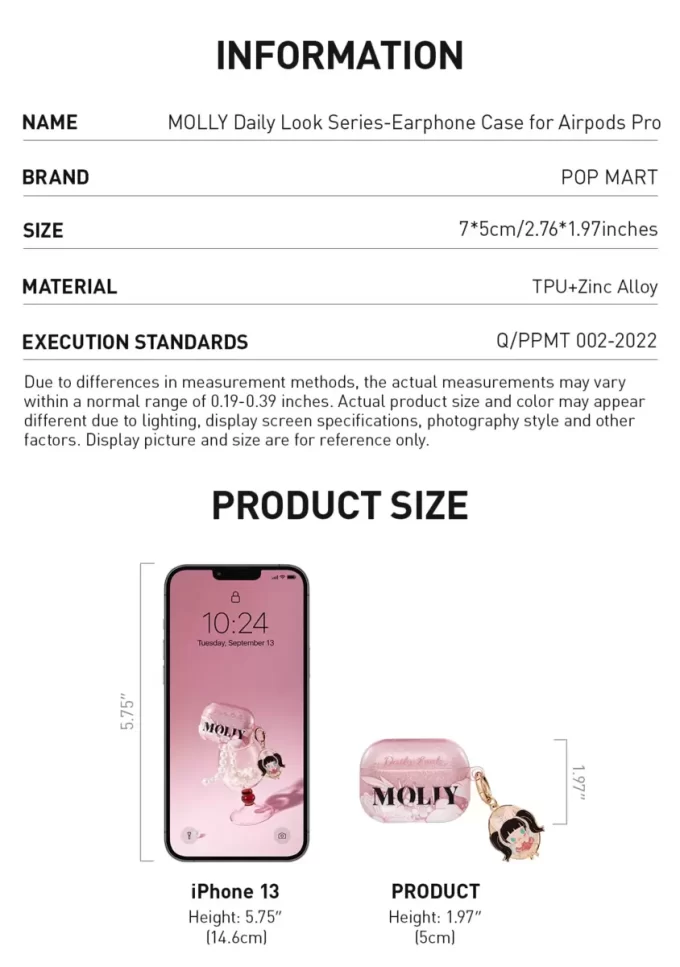 MOLLY Daily Look Series – Pouzdro na sluchátka pro Airpods Pro