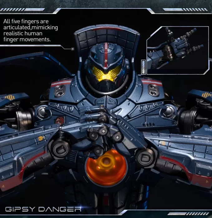 Pacific Rim: Gipsy Danger Diecast akční figurka