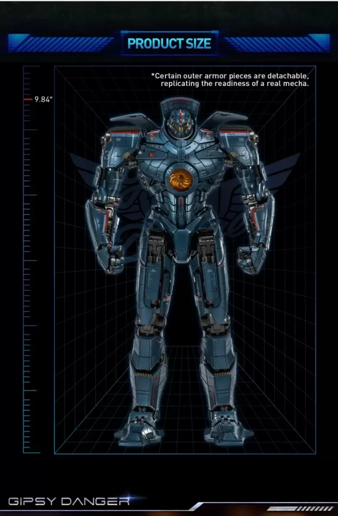 Pacific Rim: Gipsy Danger Diecast akční figurka