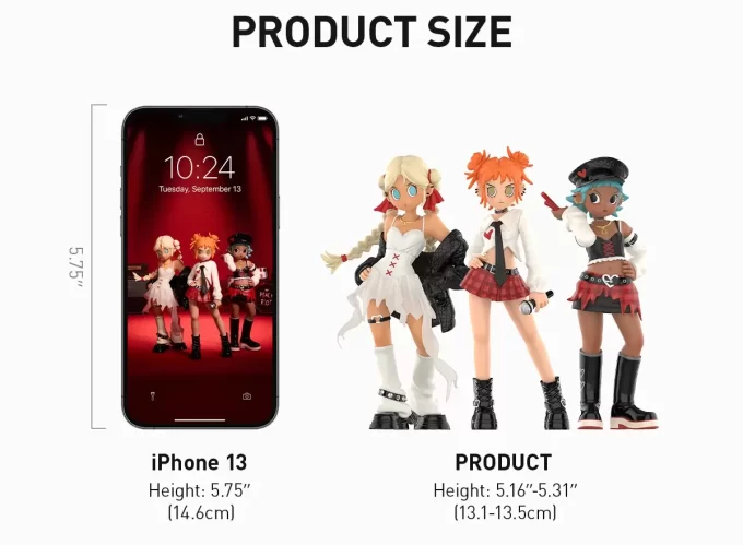 Peach Riot Bloody Valentine Figurky