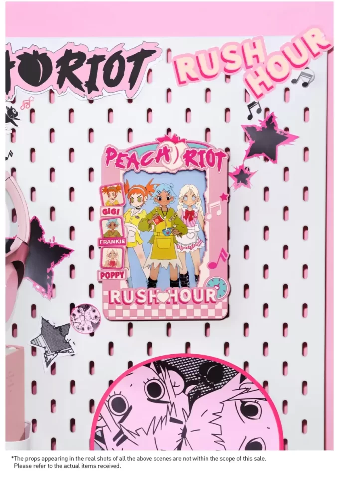 Peach Riot Rush Hour Series – fotorámeček (6 palců)