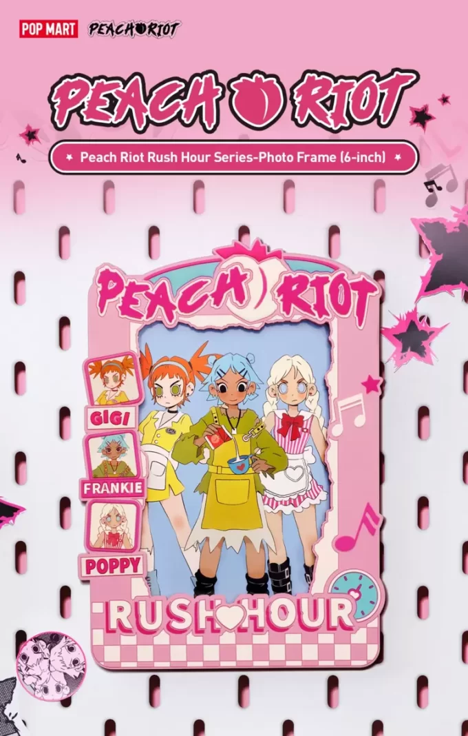 Peach Riot Rush Hour Series – fotorámeček (6 palců)