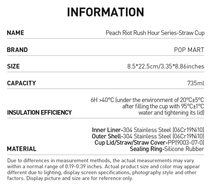 Peach Riot Rush Hour Series – Straw Cup Peach Riot Rush Hour Series – Straw Cup
