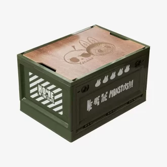PŘÍŠERY Série Domov elfů – Úložný box (bílý, zelený a modrý)