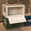 PŘÍŠERY Série Domov elfů – Úložný box (bílý, zelený a modrý)