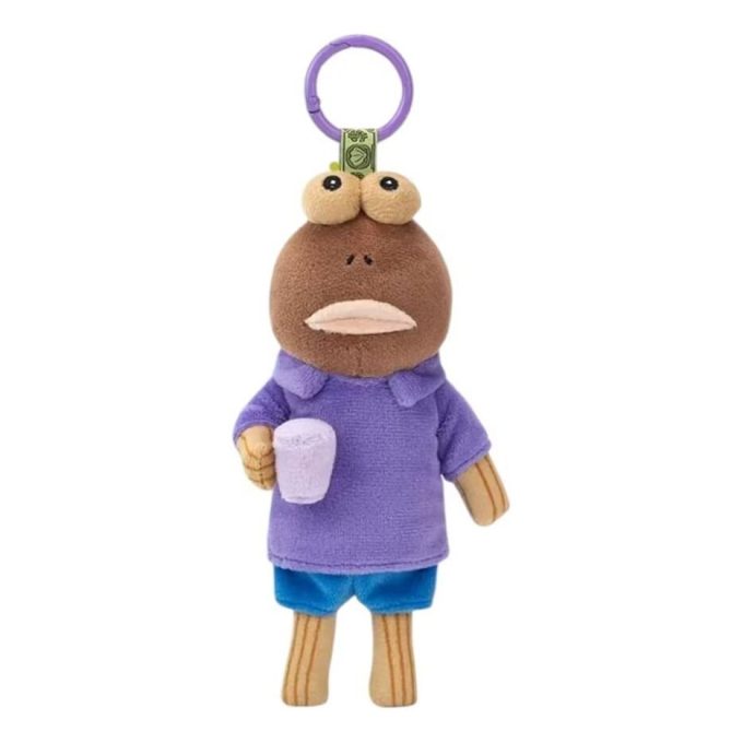 Plyšová hračka Pop Mart x Bikini Bottom Buddies „Rozmarná omámená ryba“
