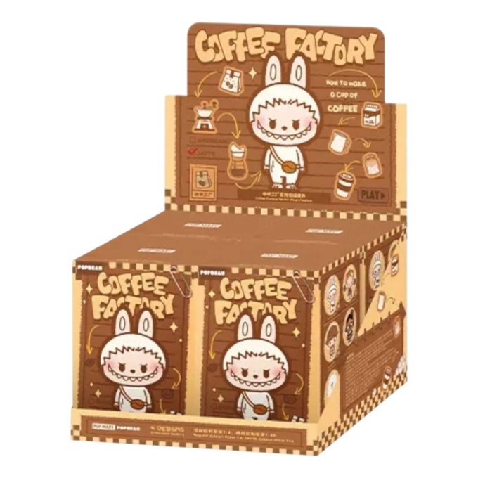 Plyšový přívěsek Pop Bean Coffee Factory v uzavřeném pouzdře (4 zaslepené krabičky)
