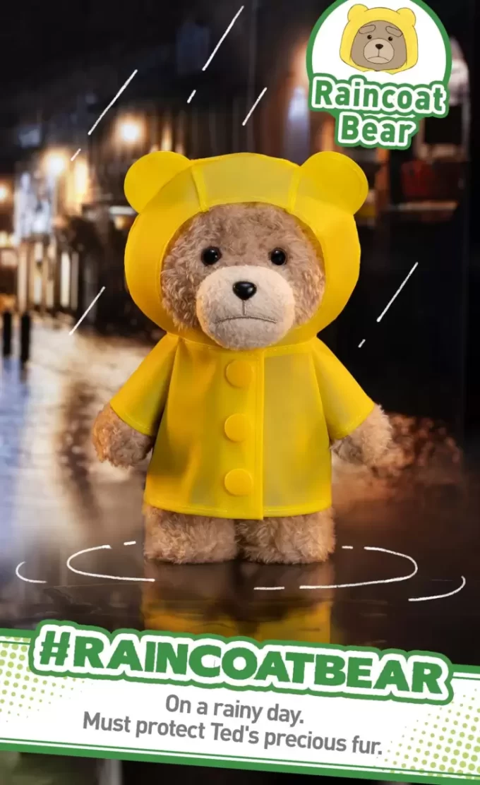 Plyšový přívěsek Ted2 Teddy Bear Action Plyšový přívěsek Ted2 Teddy Bear Action