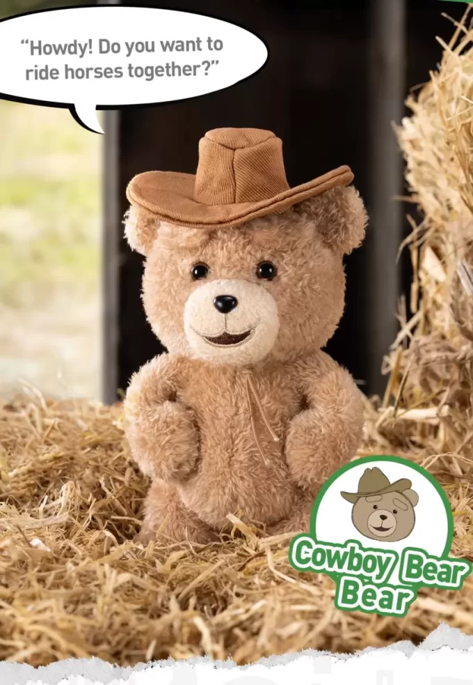 Plyšový přívěsek Ted2 Teddy Bear Action Plyšový přívěsek Ted2 Teddy Bear Action