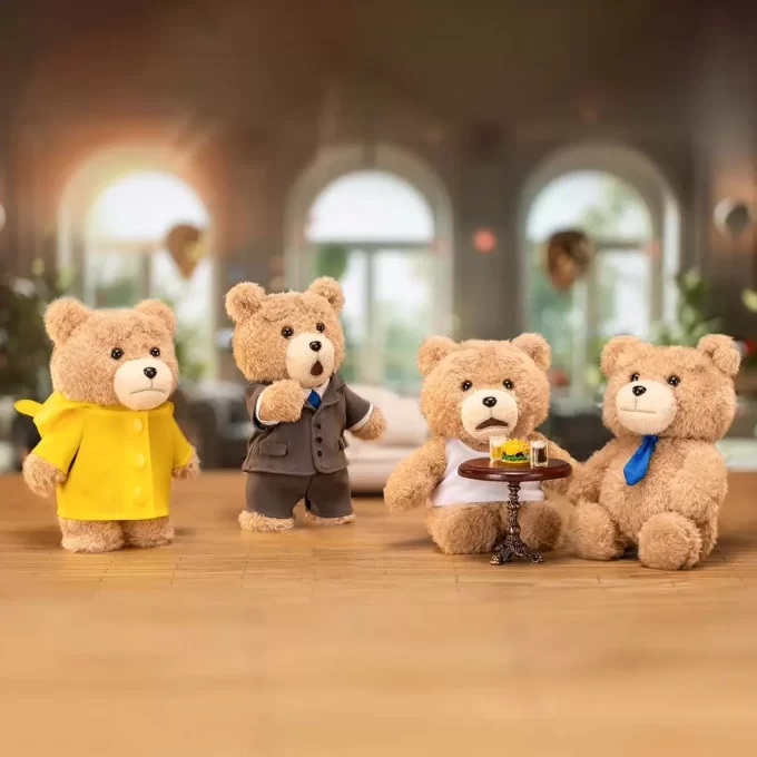 Plyšový přívěsek Ted2 Teddy Bear Action Plyšový přívěsek Ted2 Teddy Bear Action