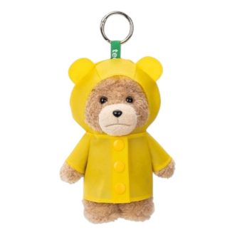 Plyšový přívěsek Ted2 Teddy Bear Action „Medvídek v pláštěnce“ Plyšový přívěsek Ted2 Teddy Bear Action „Medvídek v pláštěnce“