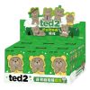 Plyšový přívěsek Ted2 Teddy Bear Action v uzavřeném pouzdře (6 zaslepených krabiček)