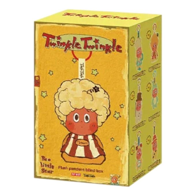Plyšový přívěsek Twinkle Twinkle Be a Little Star v zapečetěném pouzdře (1 zaslepená krabička)