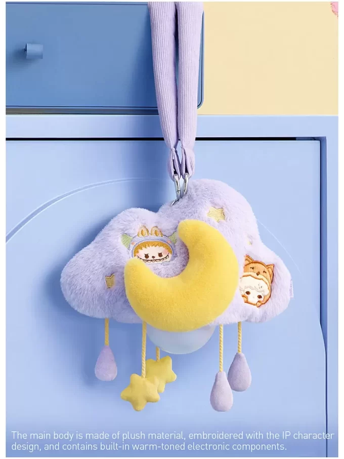 POP BEAN Pajama Party Plyšový obláčkový noční světýlko