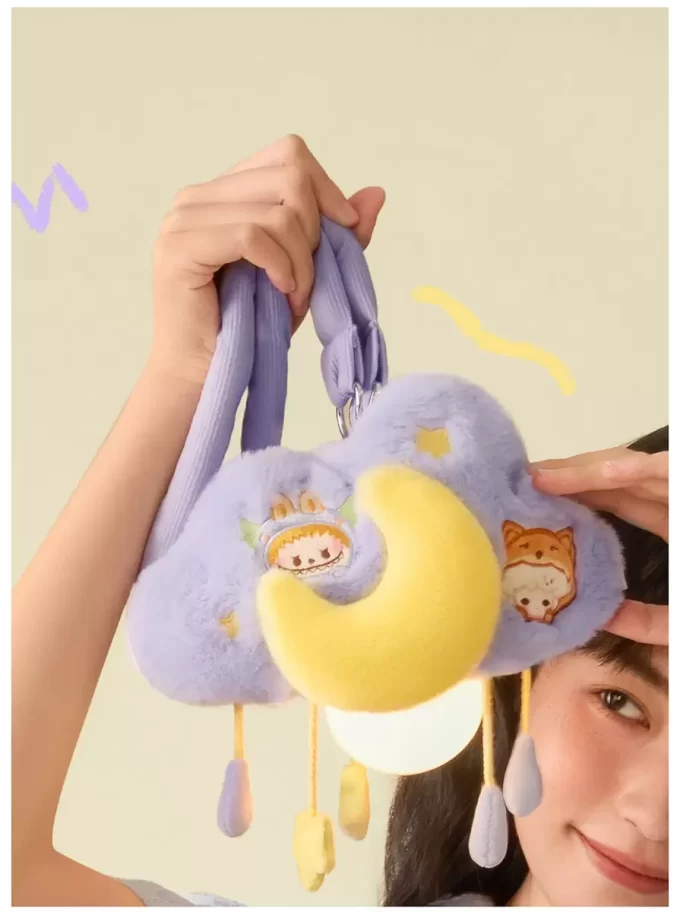 POP BEAN Pajama Party Plyšový obláčkový noční světýlko