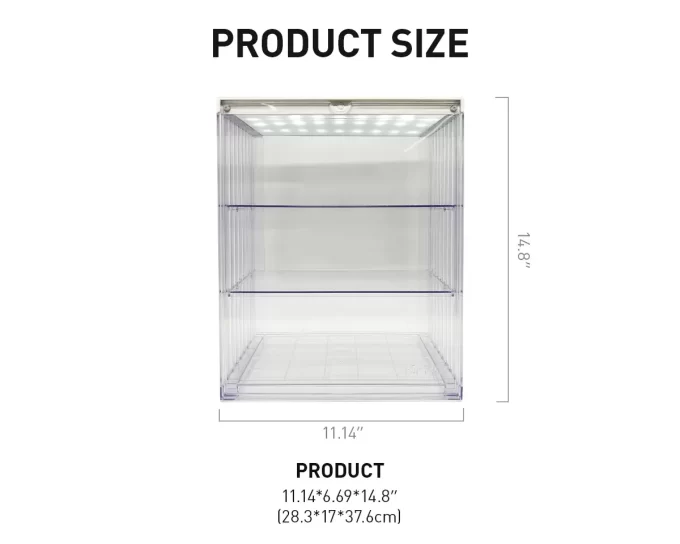 POP MART 400% smontovatelný osvětlený displejový kontejner POP MART 400% smontovatelný osvětlený displejový kontejner