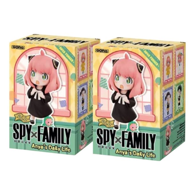 Pop Mart SPY X FAMILY Figurky Anya’s Everyday DLC v zapečetěném pouzdře (2 zaslepené krabice)