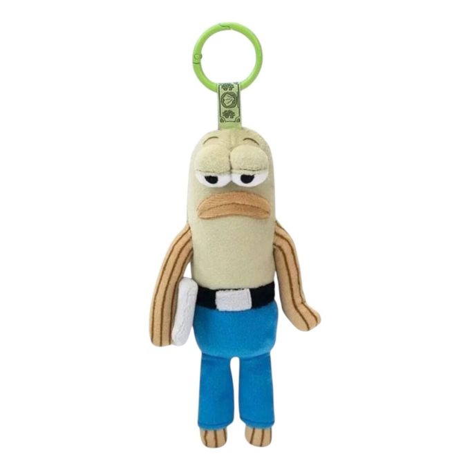 Pop Mart x Bikini Bottom Buddies Plyšová „Rozmarná pracující ryba“