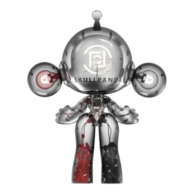 Pop Mart x Clot Skullpanda Mega Neporazitelná láska Figurka 1000%