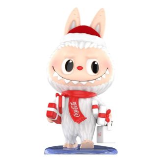 Pop Mart x Coca-Cola Figurka Labubu z filmu Příšery „Doručení dárků“