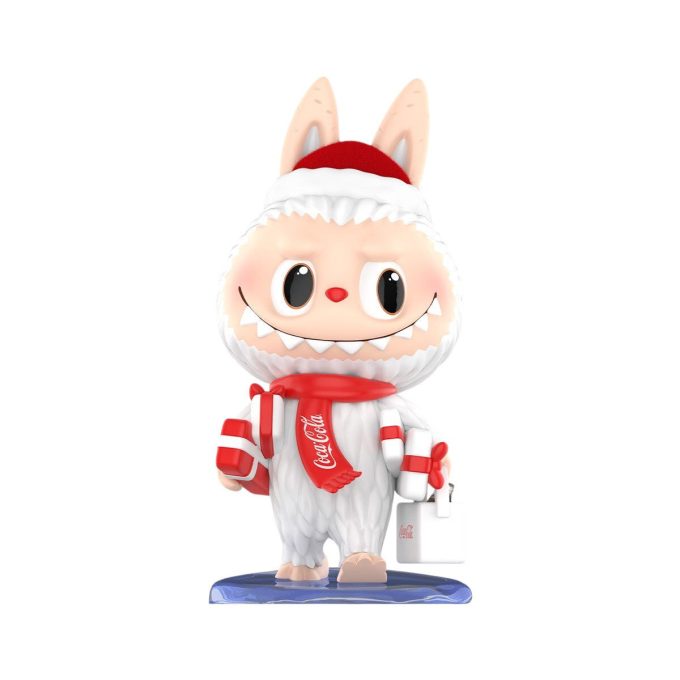 Pop Mart x Coca-Cola Figurka Labubu z filmu Příšery „Doručení dárků“