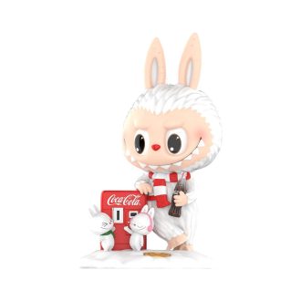 Pop Mart x Coca-Cola Figurka Labubu z filmu Příšery „Malý sněhulák“