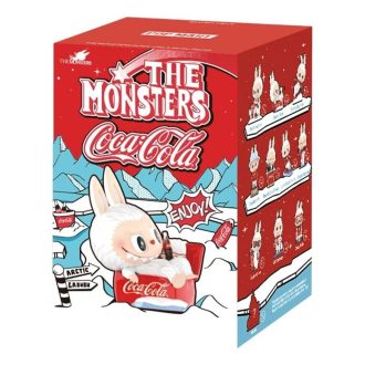 Pop Mart x Coca-Cola Figurka Labubu z filmu Příšery v uzavřeném pouzdře (1 zaslepená krabička)