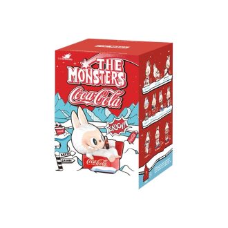 Pop Mart x Coca-Cola Figurka Labubu z filmu Příšery v uzavřeném pouzdře (1 zaslepená krabička)