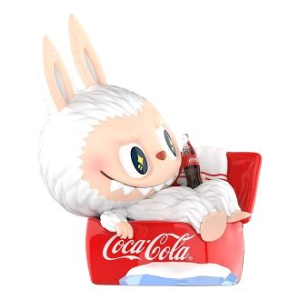 Pop Mart x Coca-Cola Příšery Labubu Figurka „Speciální pohovka“
