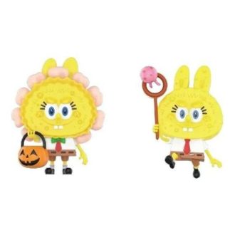 Pop Mart x Spongebob Příšery Labubu „Jack O’Lantern a chytač medúz“