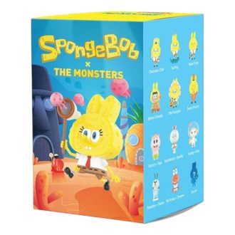 Pop Mart x Spongebob: Příšery Labubu – Zapečetěný box (1 zaslepená krabička)