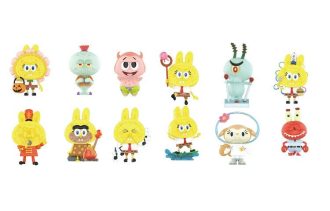 Pop Mart x Spongebob: Příšery Labubu – Zapečetěné pouzdro (2 zaslepené krabičky)