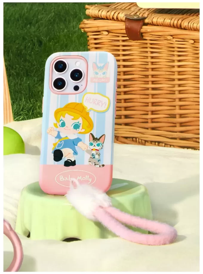 Pouzdro na telefon Baby Molly & Baby Tabby Series
