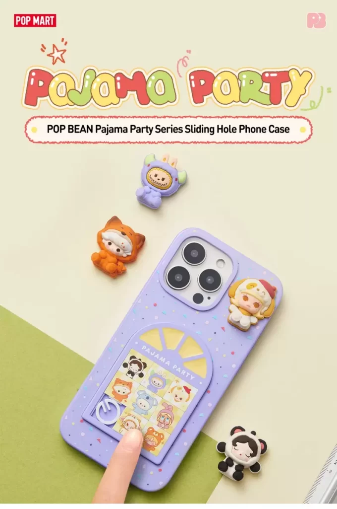 Pouzdro na telefon s posuvným otvorem POP BEAN Pajama Party