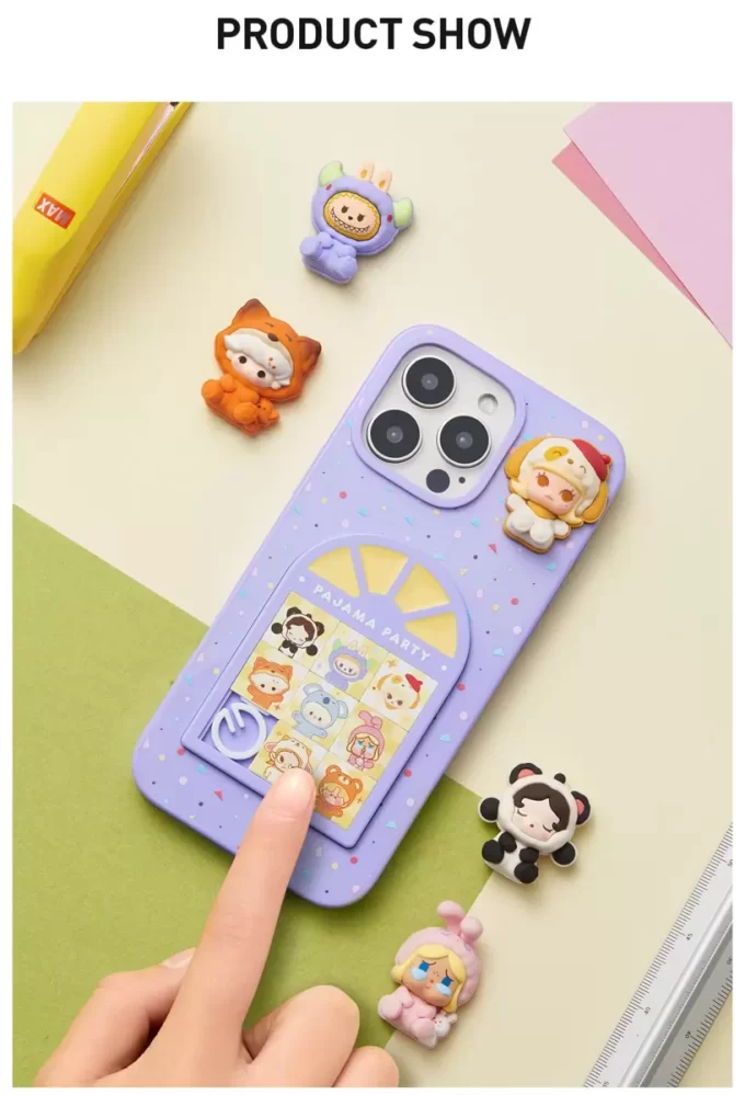 Pouzdro na telefon s posuvným otvorem POP BEAN Pajama Party