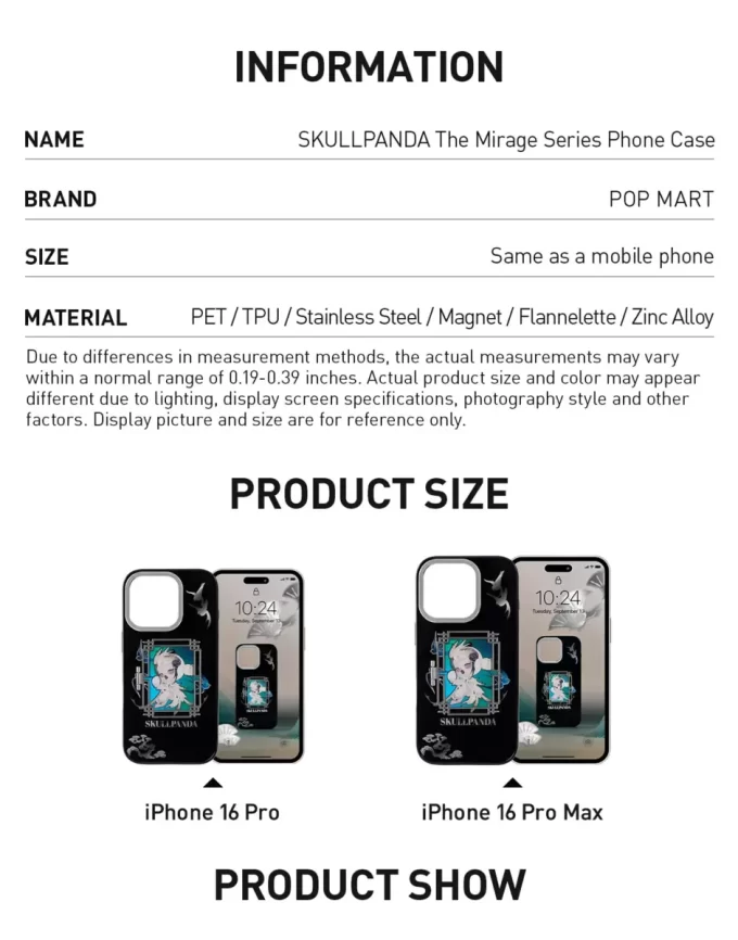 Pouzdro na telefon SKULLPANDA ze série Mirage