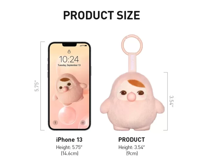 PUCKY BEANIE BUBBLE UP SERIES – Plyšová přívěsná roleta