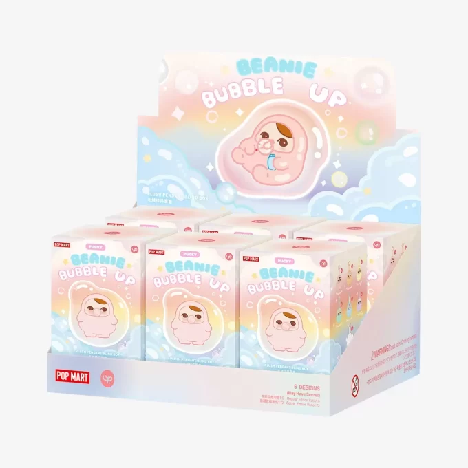 PUCKY BEANIE BUBBLE UP SERIES – Plyšová přívěsná roleta