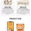 PUCKY Roly-Poly Kitty Series – vinylová plyšová roleta