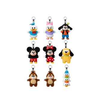 Přívěsek na klíče Disney Mickey Mouse Family Together v uzavřeném pouzdře (1 zaslepená krabička)