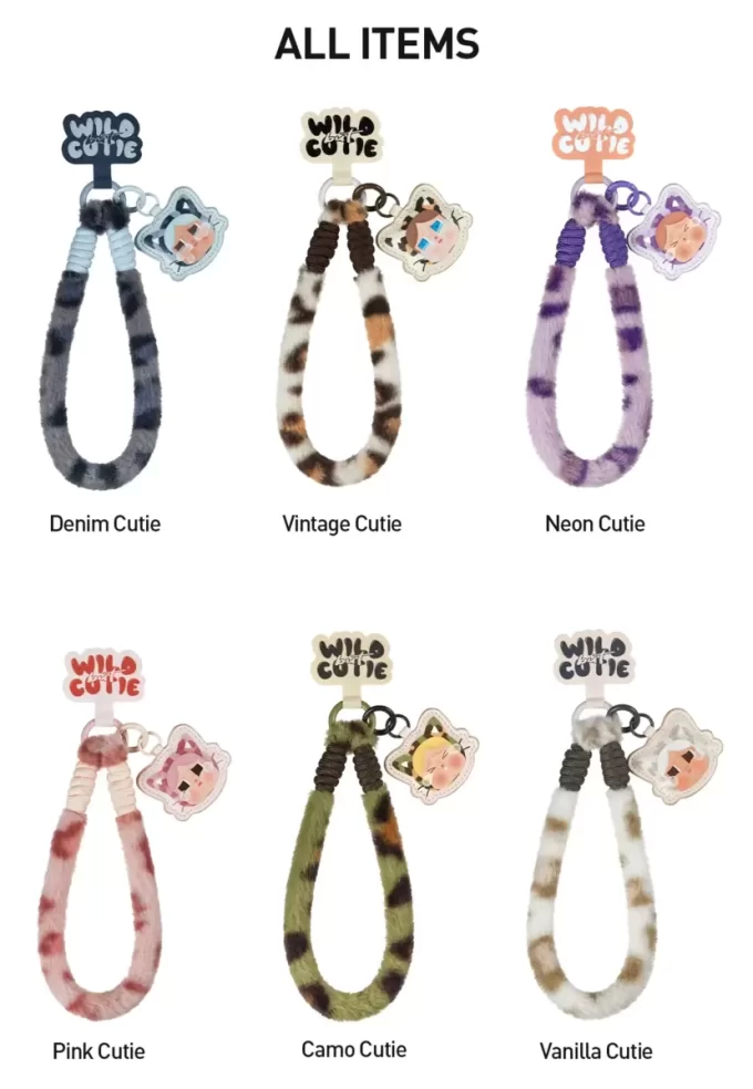 Přívěsek na telefon CRYBABY Wild But Cutie Series – zaslepovací krabička