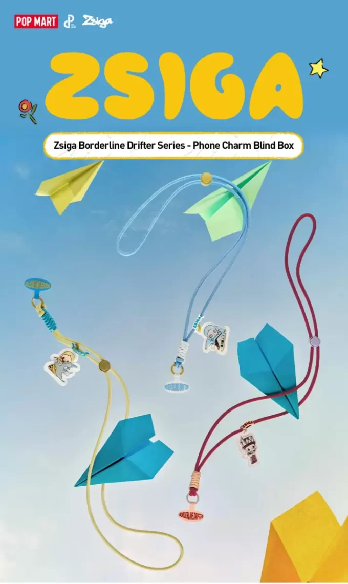 Přívěsek na telefon Zsiga Borderline Drifter Series – zaslepovací krabička Přívěsek na telefon Zsiga Borderline Drifter Series – zaslepovací krabička