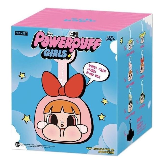 Přívěsek Pop Mart x Powerpuff Girls CryBaby v zapečetěném pouzdře (1 zaslepená krabička)