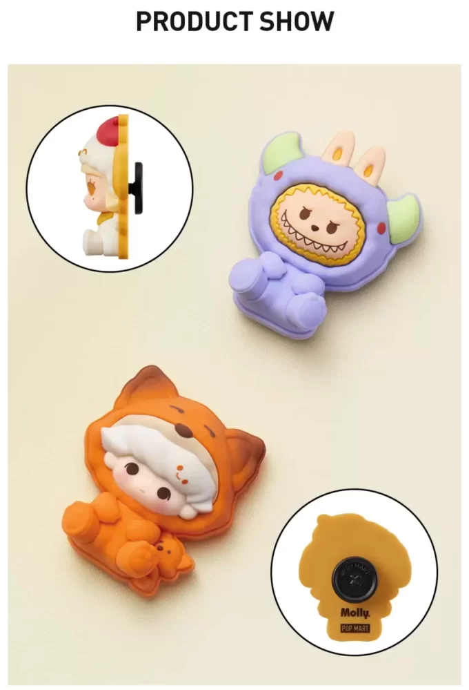 Sada dekorativních přezek Bubble Cute Particle Pajama Party Series
